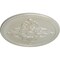Ekena Millwork Milton Ceiling Medallion (Fits Canopies up to 7 7/8"), Hand-Painted Flash Blue, 40 5/8"OD x 1 3/4"P CM40MIFBS - alternate 2